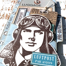 Elizabeth Crafts Clear Stamp & Die Set - Once in a Lifetime / The Property of